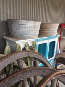 Large Galvanized Wash Tubs