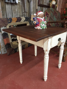 Wooden , One Drawer Table