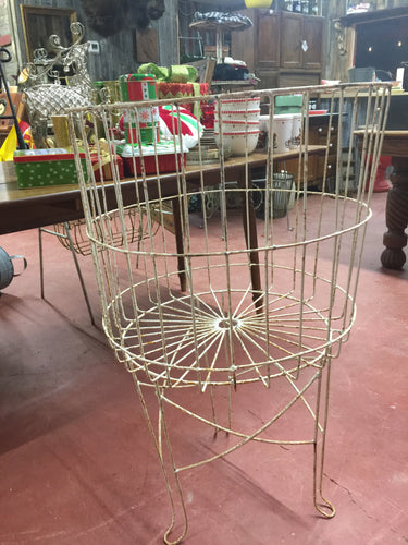 Large Antique Wire Basket