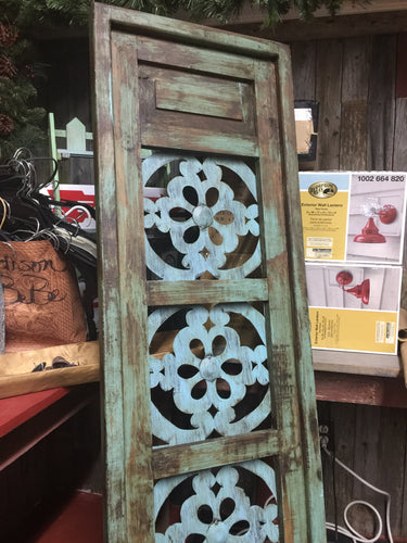 Large Turquoise Square Frame