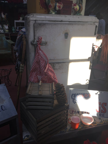 Antique Collerator Refrigerator