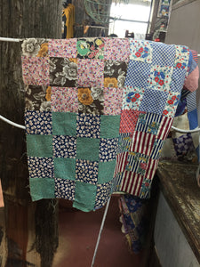 Hand sewn quilt tops (each sold separately)
