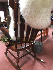 Antique Solid Boston Rocker