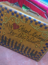 Load image into Gallery viewer, “My Heart Belongs To The West” Suitcase