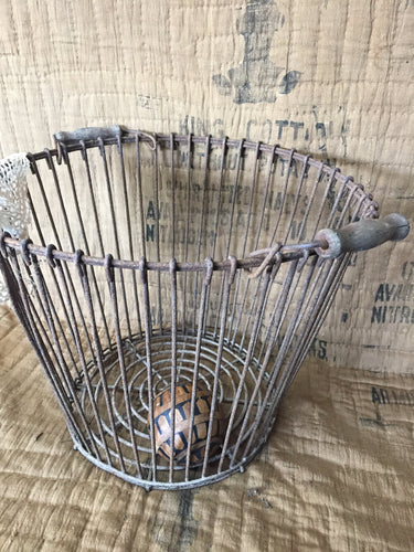 Antique Wire Basket