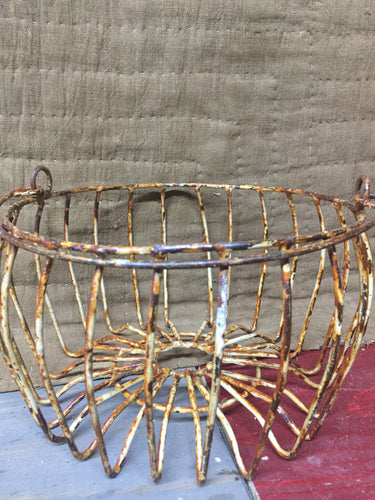 Rustic Wire Basket