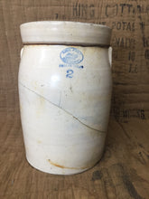 Load image into Gallery viewer, Previously Enjoyed Vintage Crock Butter Churn #2
