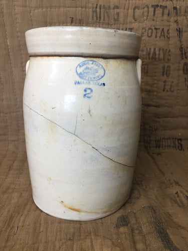 Previously Enjoyed Vintage Crock Butter Churn #2
