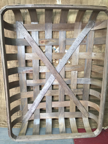 Medium Vintage Tobacco Basket