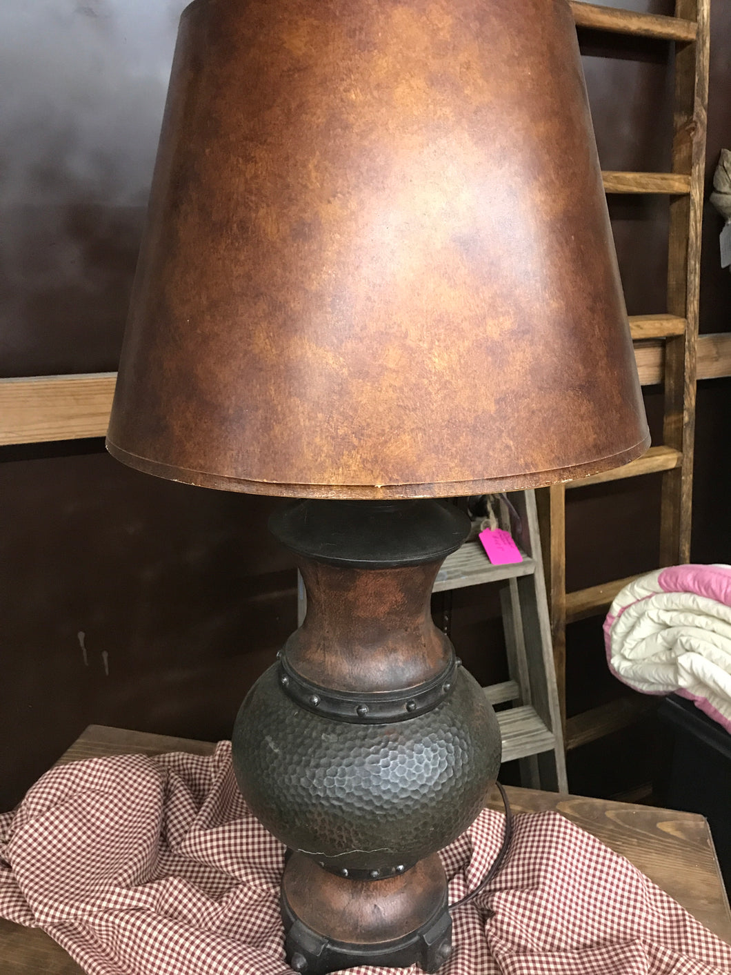 Large Brown Lamps