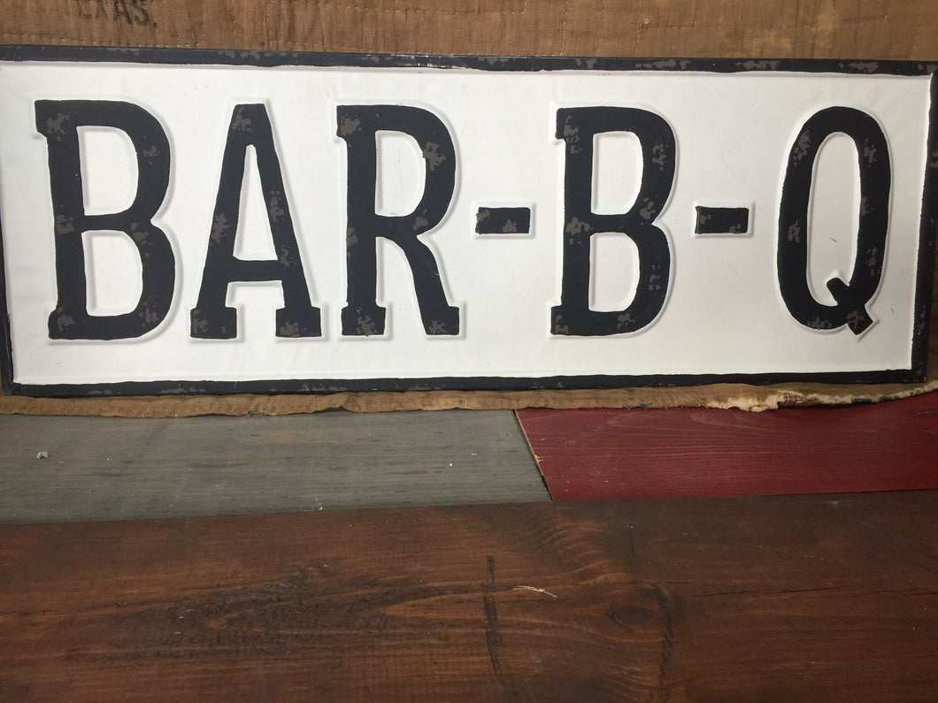 BBQ sign