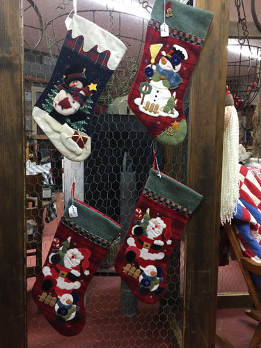 Christmas Stockings (each sold separately)