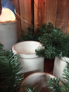 One Gallon Ceramic Crock