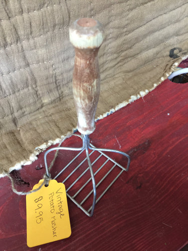 Vintage potato masher