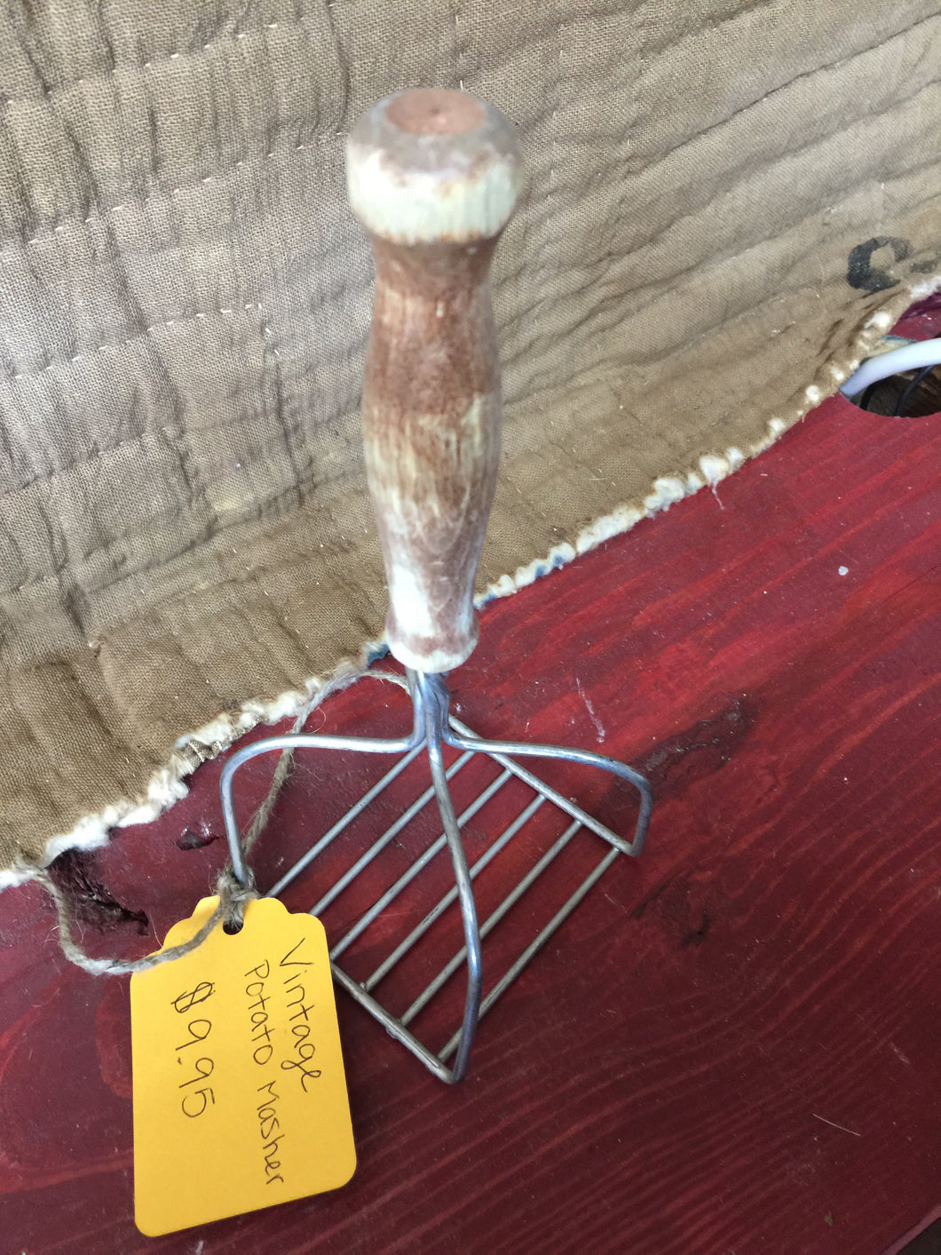Vintage potato masher