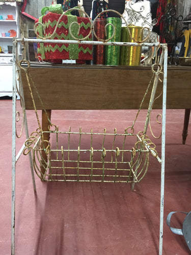 Antique Swinging Basket