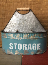 Load image into Gallery viewer, Turquoise Storage Tin
