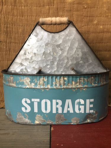Turquoise Storage Tin