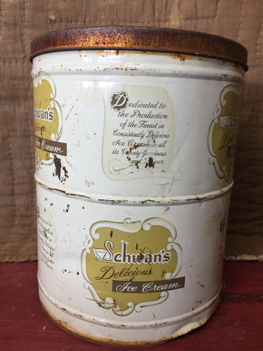 Vintage 2 1/2 gal. Schwans bucket