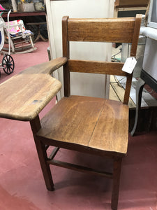 Vintage Wooden School Desk
