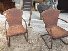 Load image into Gallery viewer, Antique Glider Chairs