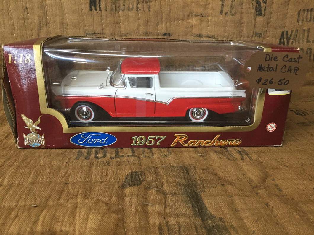 1957 Ranchero Die Cast Metal Car