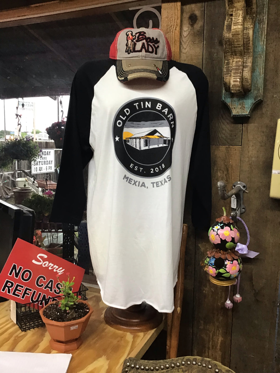 Old Tin Barn Logo Tees